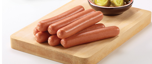 Pork & Beef Frankfurters (Skinless)