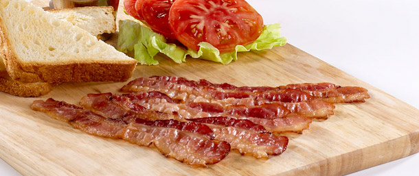 Fully Cooked Naturally Smoked Imported Bacon
