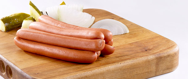 Pork & Beef Frankfurters (Natural Casing)