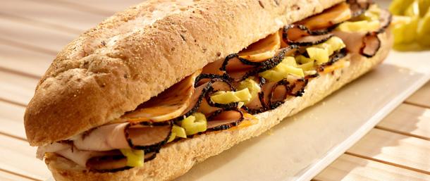 Blackened Turkey Pepper Sandwich