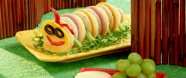 Caterpillar Sandwiches