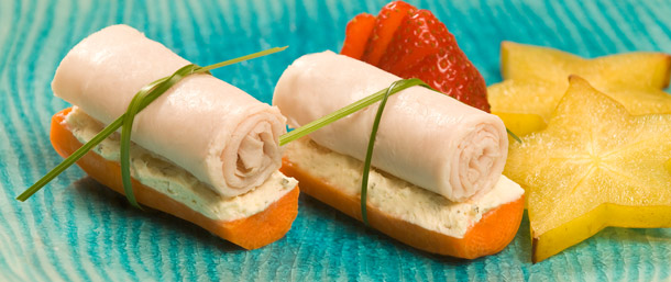 Lower Sodium Turkey & Herb Rollup