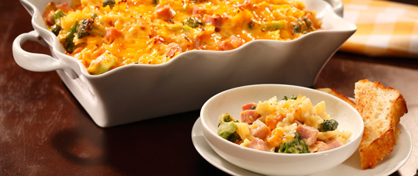 Sweet Slice® Ham & Cheddar Cheese Casserole