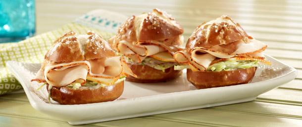Ovengold® Turkey Slaw Sliders