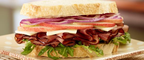 Maple Honey Ham Orchard Sandwich