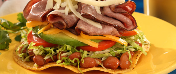 Mesquite Smokehouse Beef Tostaditos