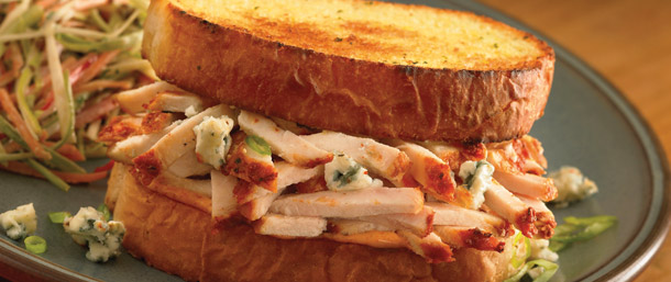 Buffalo Blue Cheese Chicken Sandwich