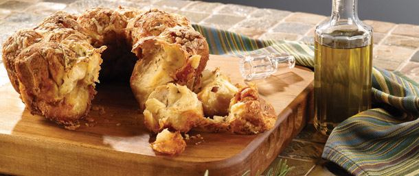 Gruyere Parmesan Monkey Bread