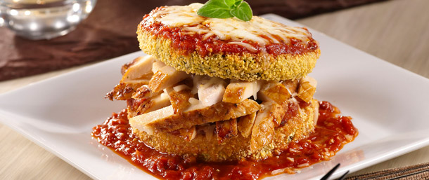 Gluten Free EverRoast® Baked Eggplant Parmesan