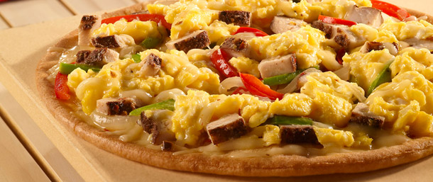 Gluten Free Jerk Turkey® Breakfast Pizza