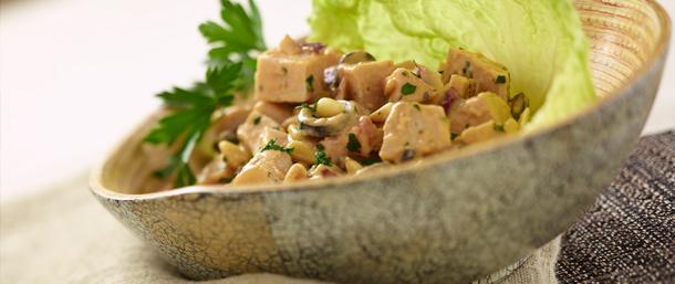 Chipotle Hummus Turkey Salad