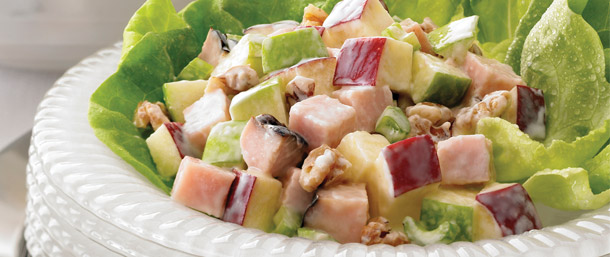 Maple Honey Turkey Waldorf Salad