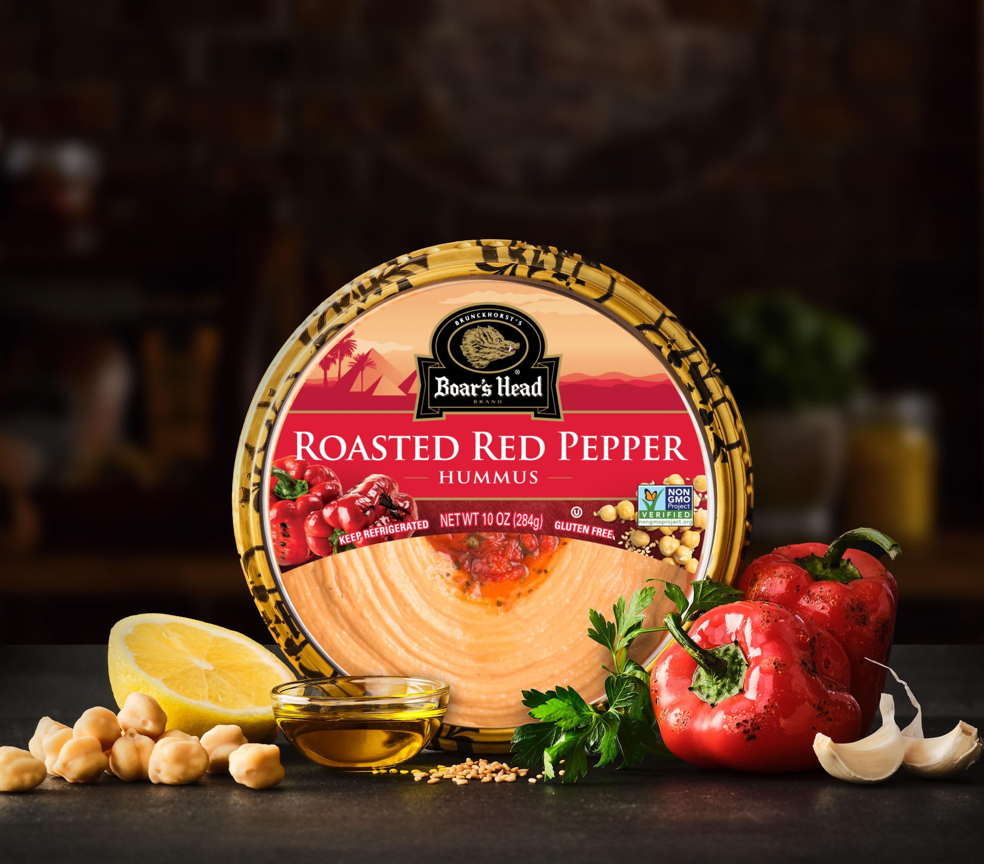 Roasted Red Pepper Hummus