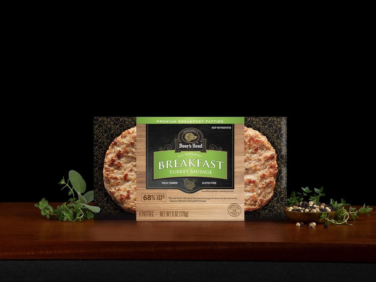 All Natural* Turkey Sausage Patties