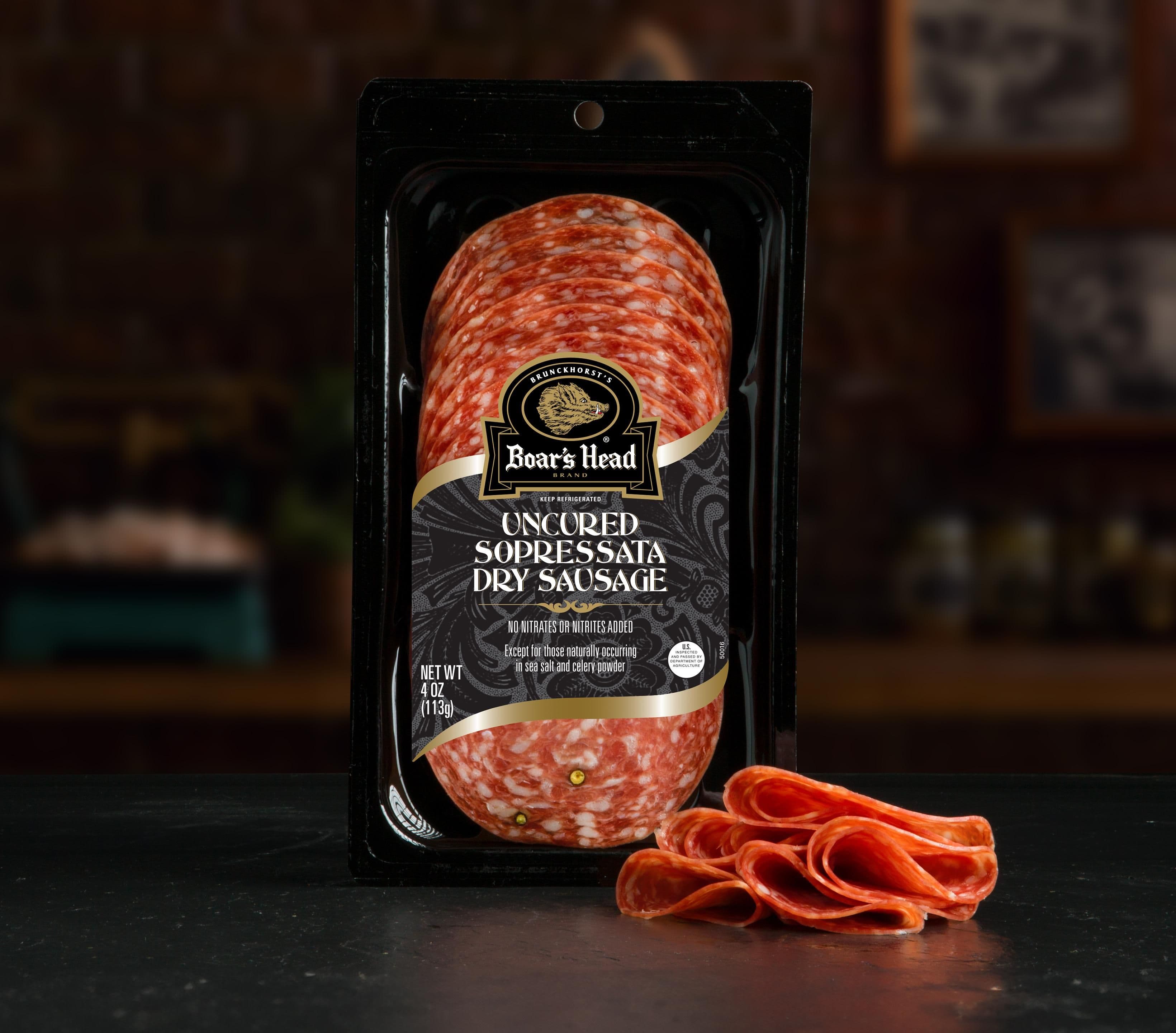 Uncured Sopressata Dry Sausage