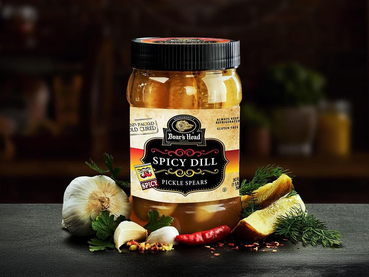 Spicy Dill Pickle Spears