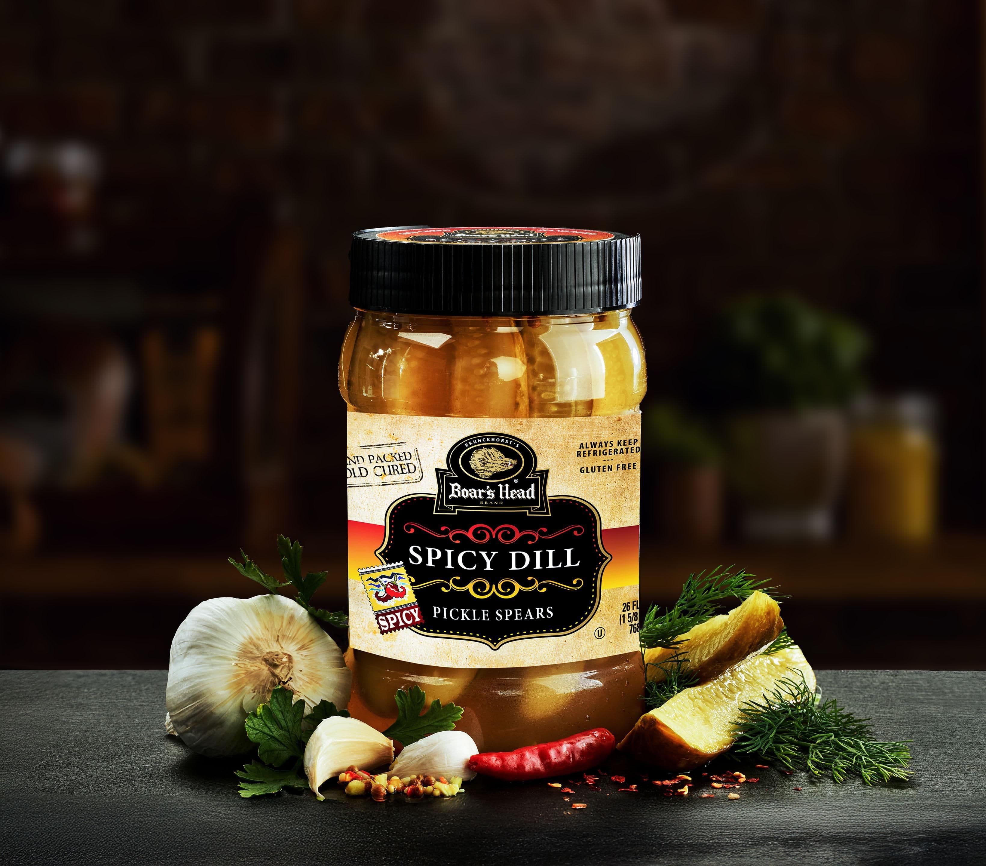 Spicy Dill Pickle Spears