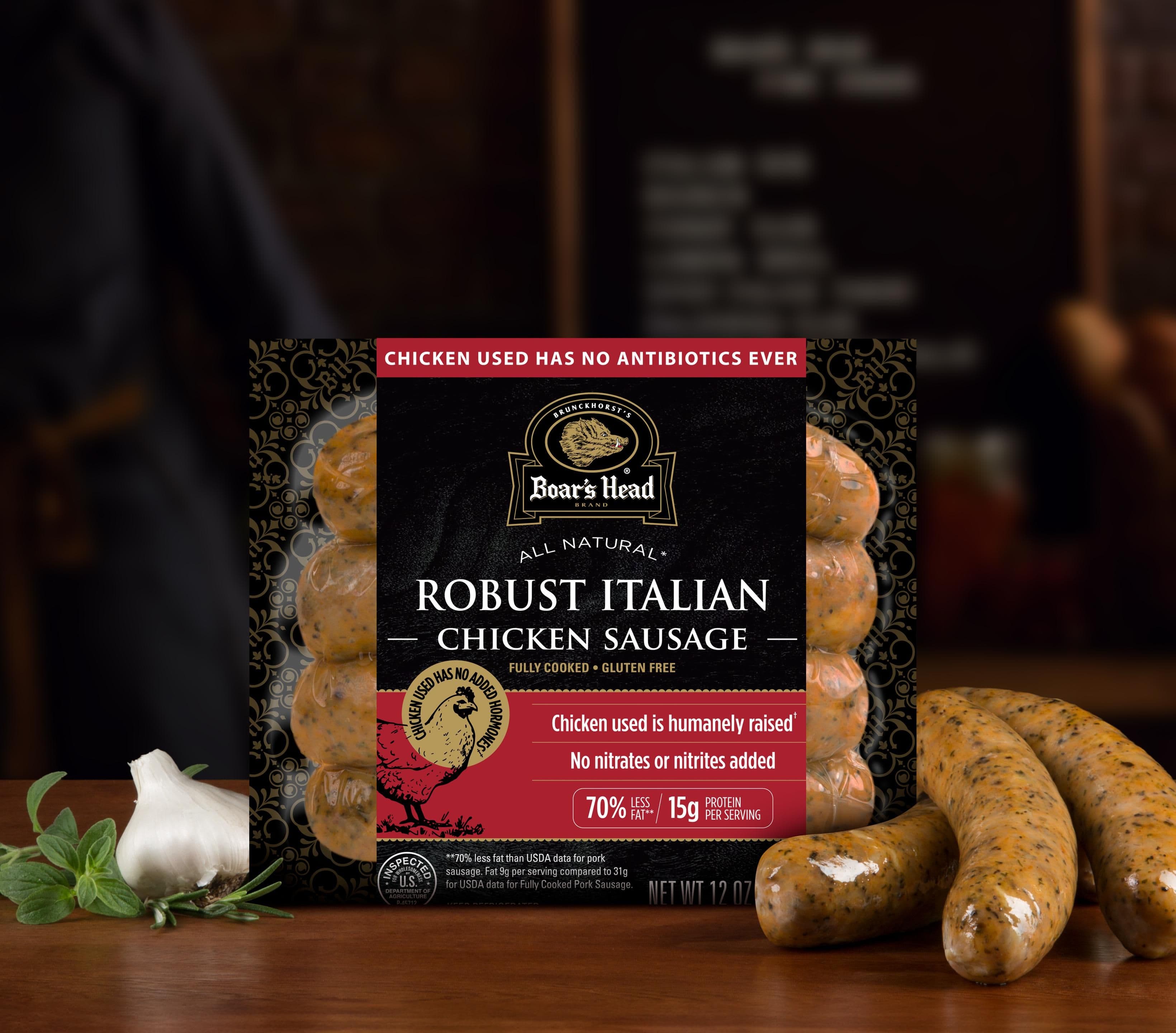 Robust Italian All Natural* Chicken Sausage