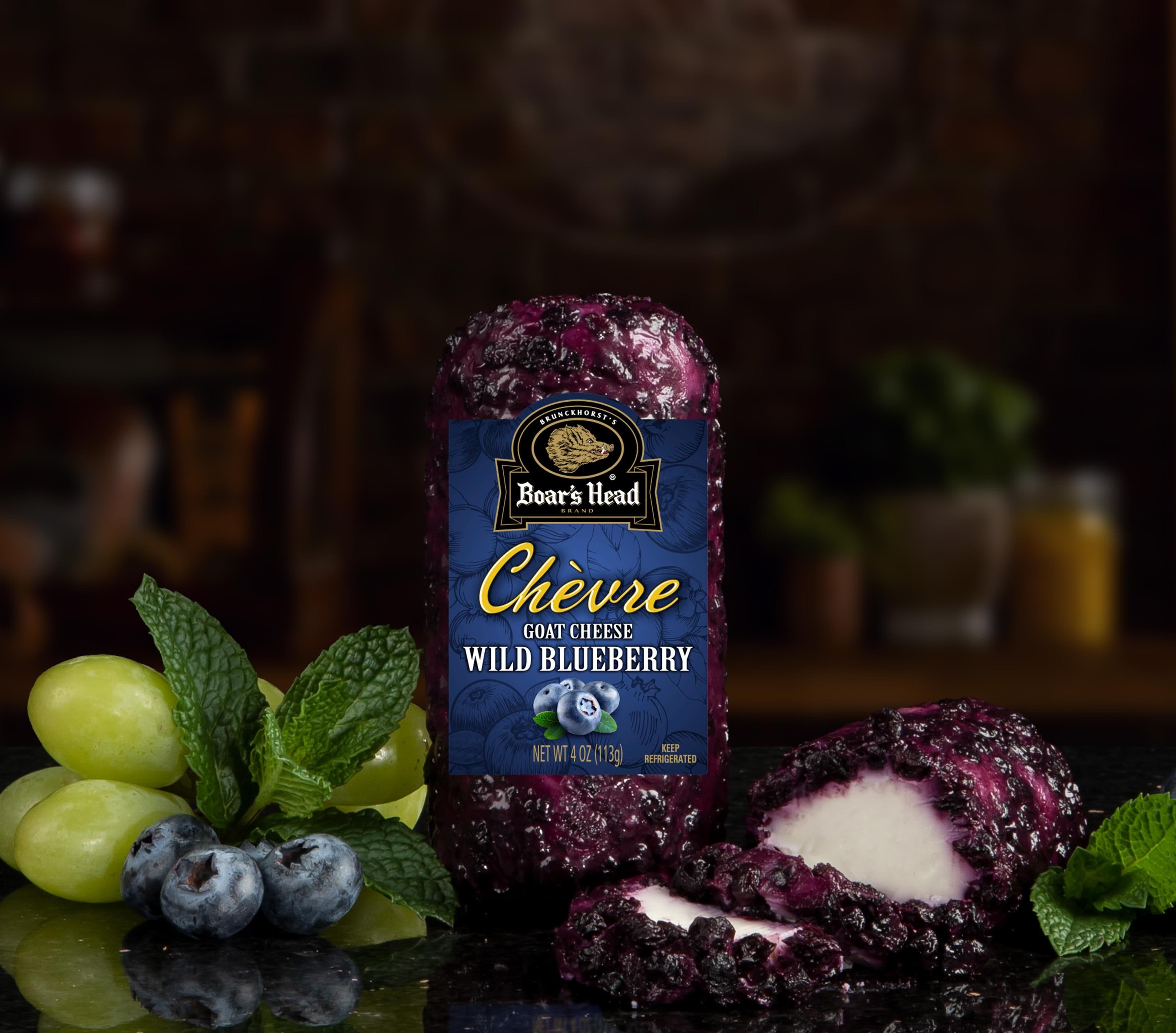 Wild Blueberry Chèvre Goat Cheese