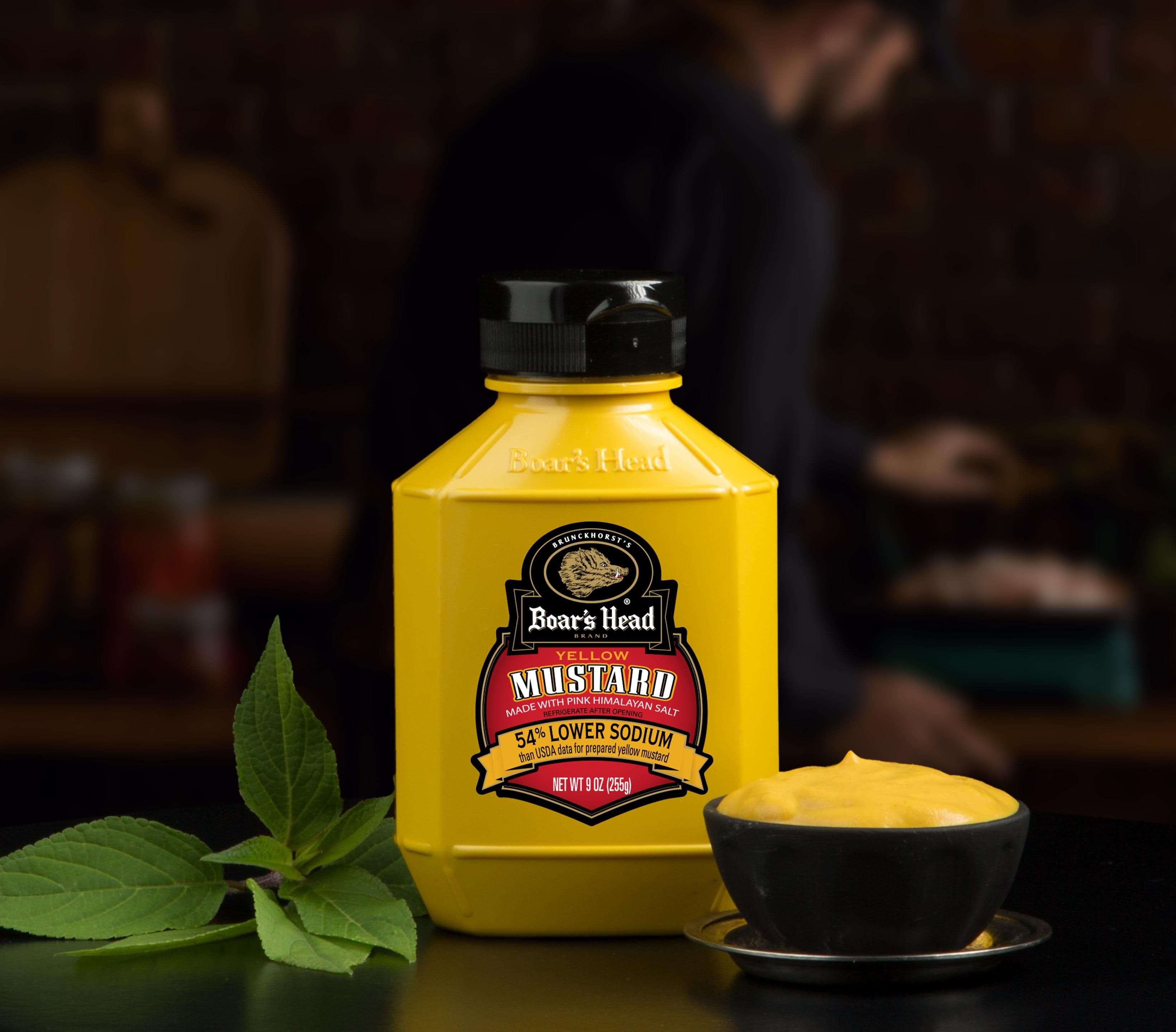 54% Lower Sodium Yellow Mustard