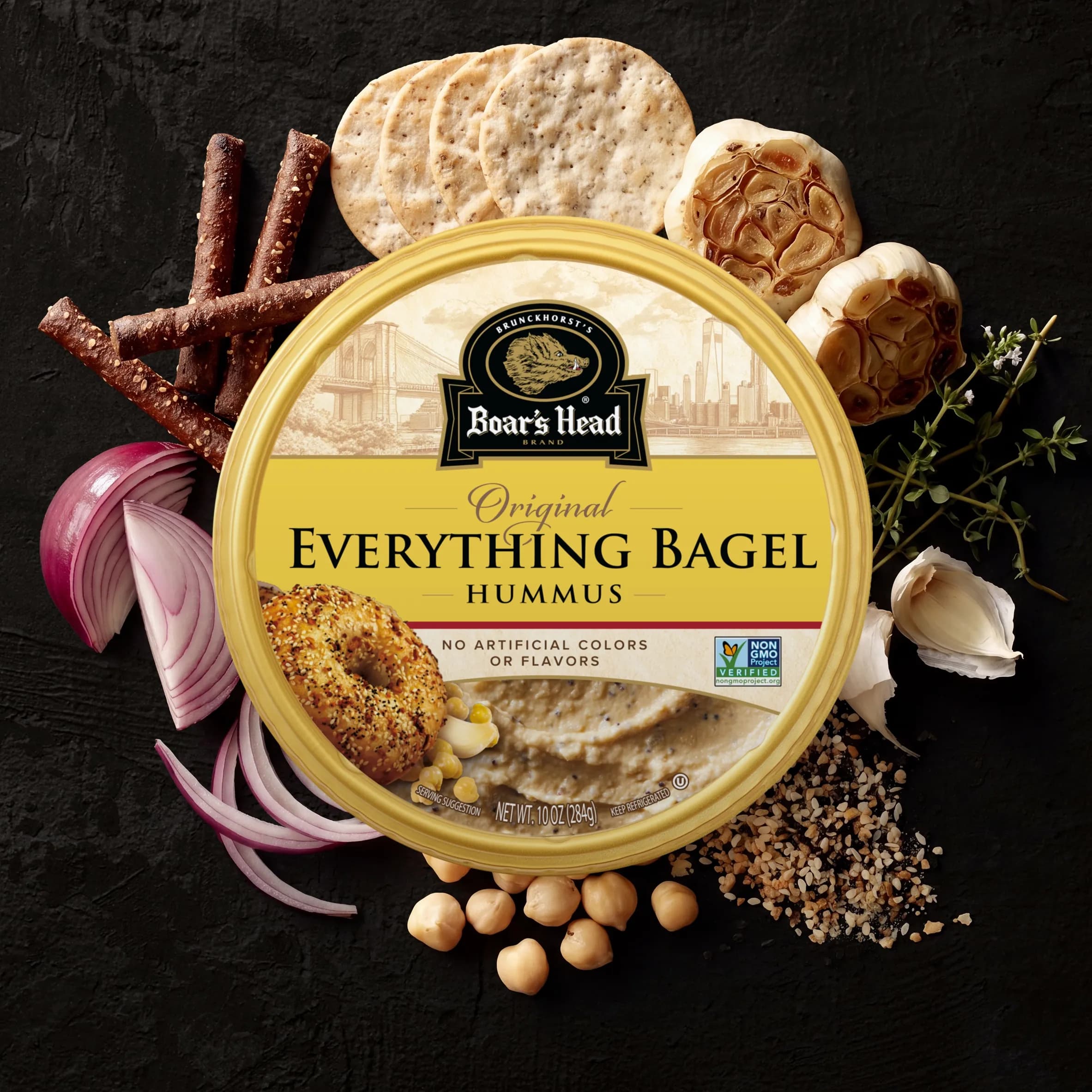 Everything Bagel Hummus