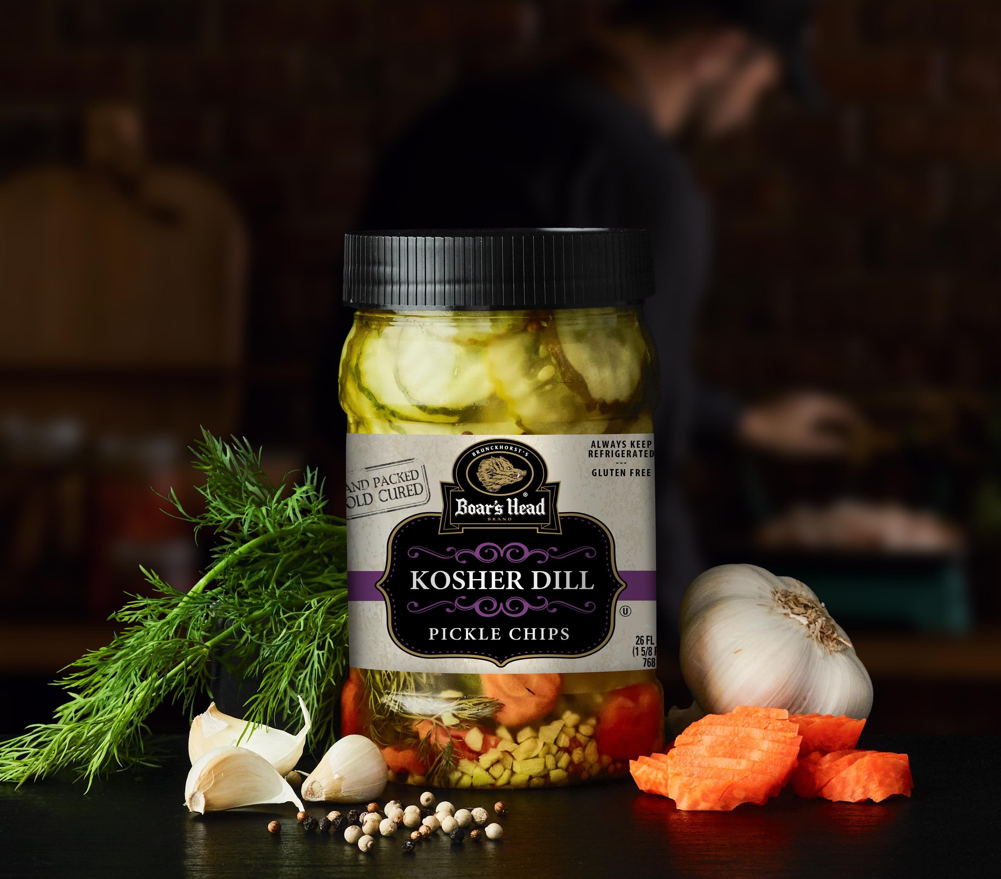 Kosher Dill Pickle Chips