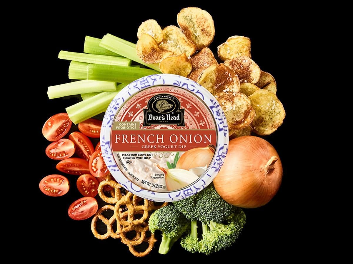 French Onion Greek Yogurt Dip