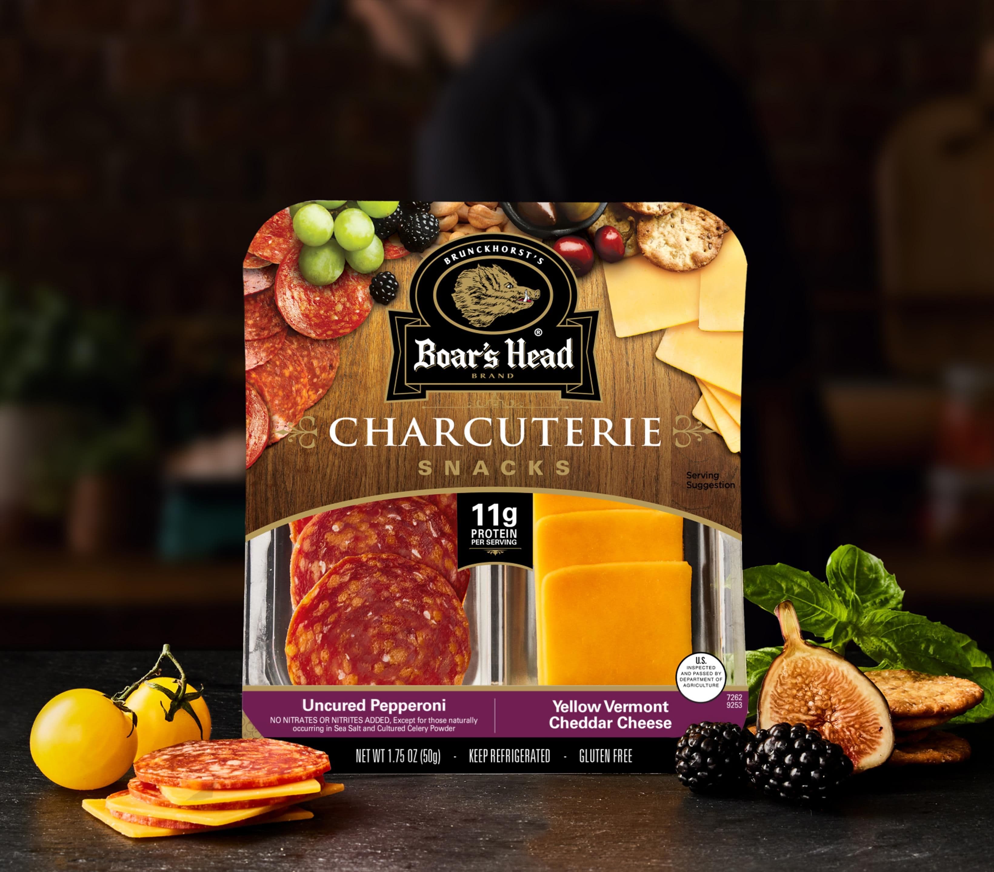 Uncured Pepperoni & Yellow Vermont Cheddar Cheese