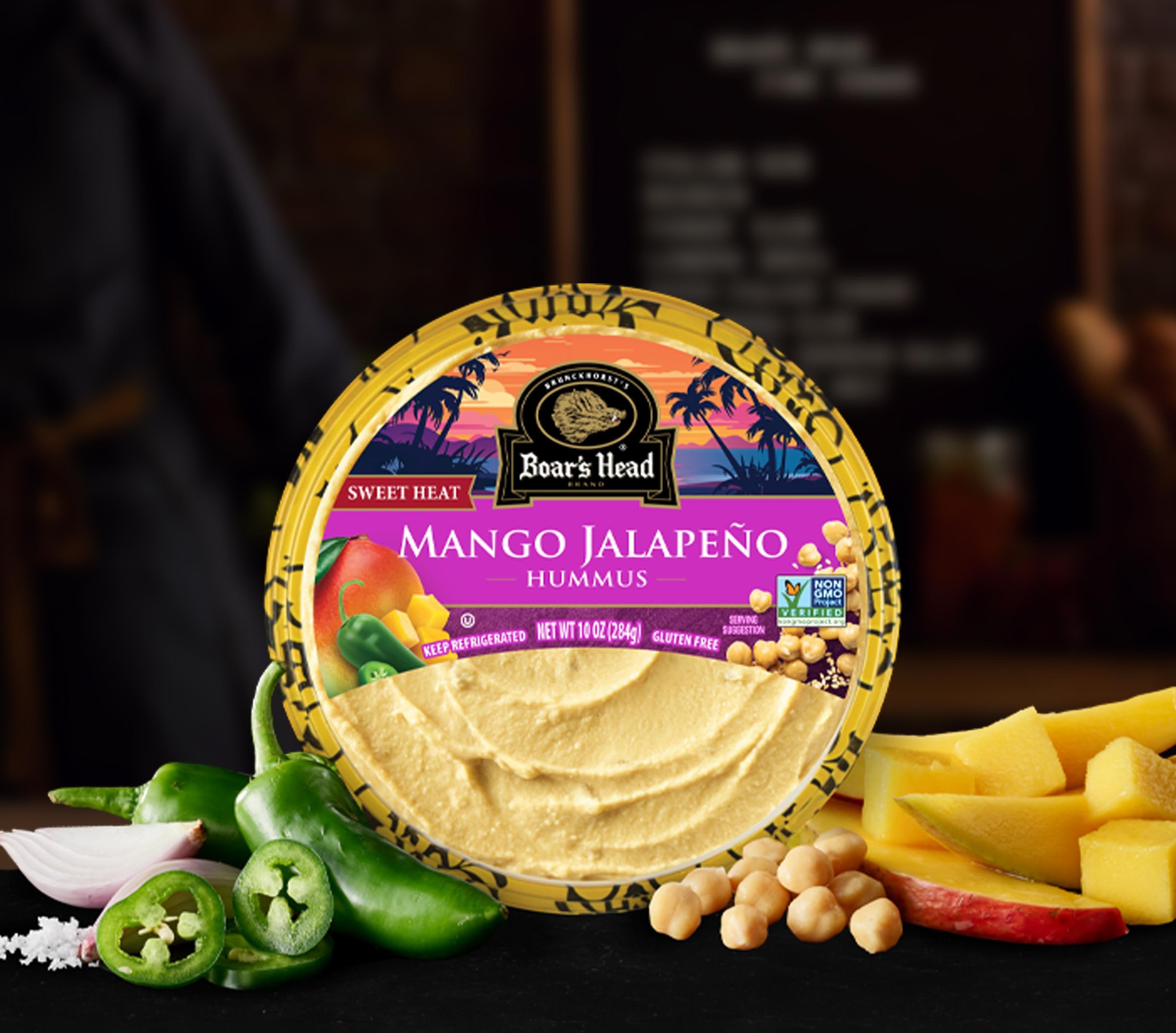 Mango Jalapeño Hummus
