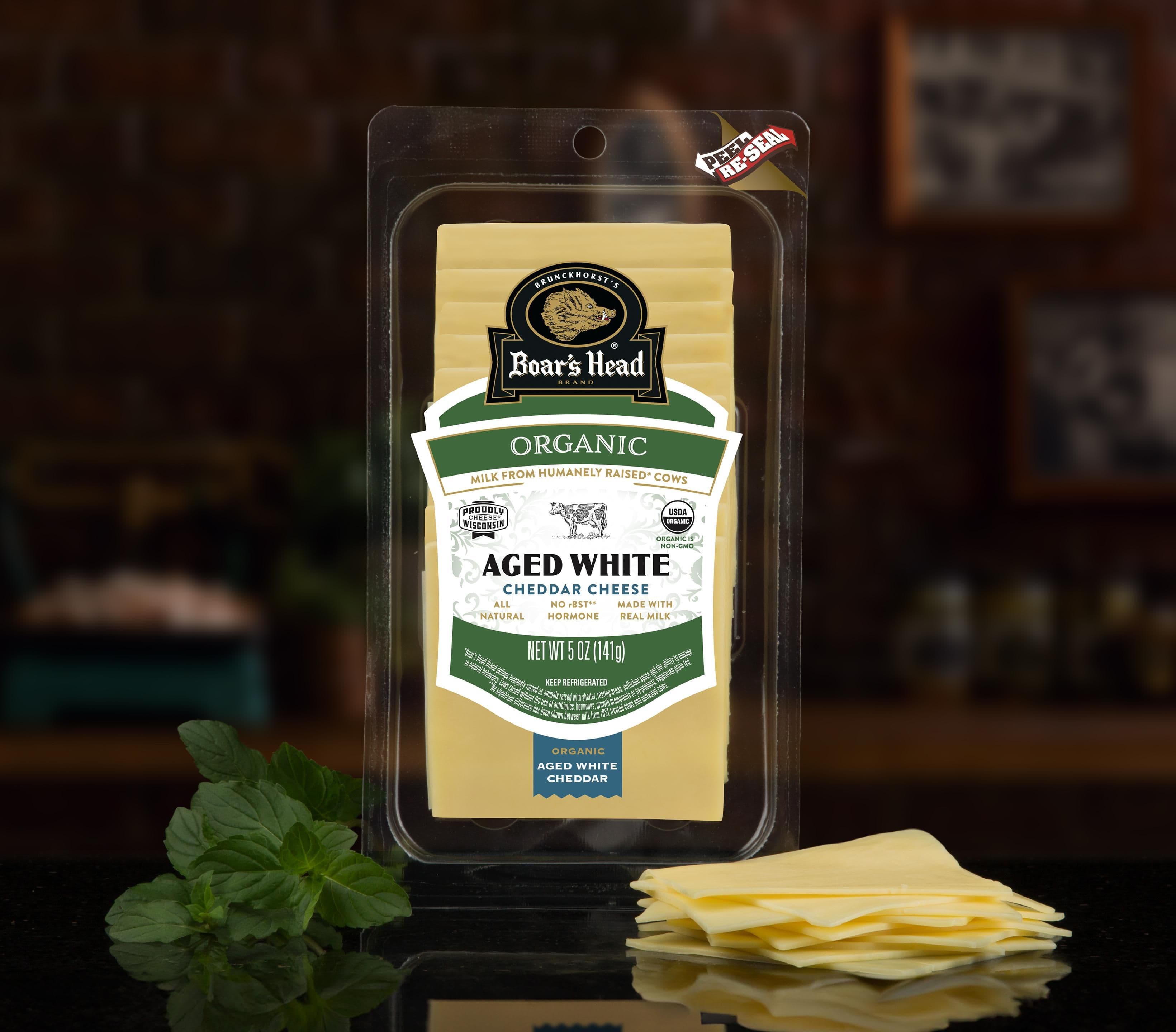 Organic Aged White Cheddar Cheese