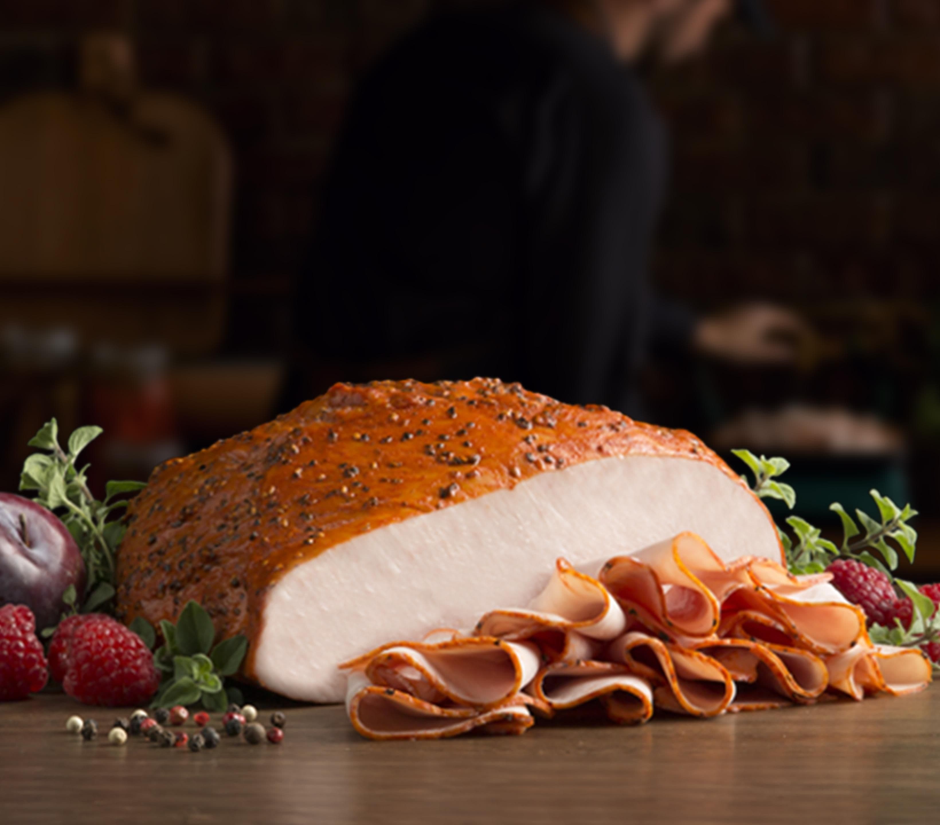Cracked Pepper Mill® Smoked Turkey Breast