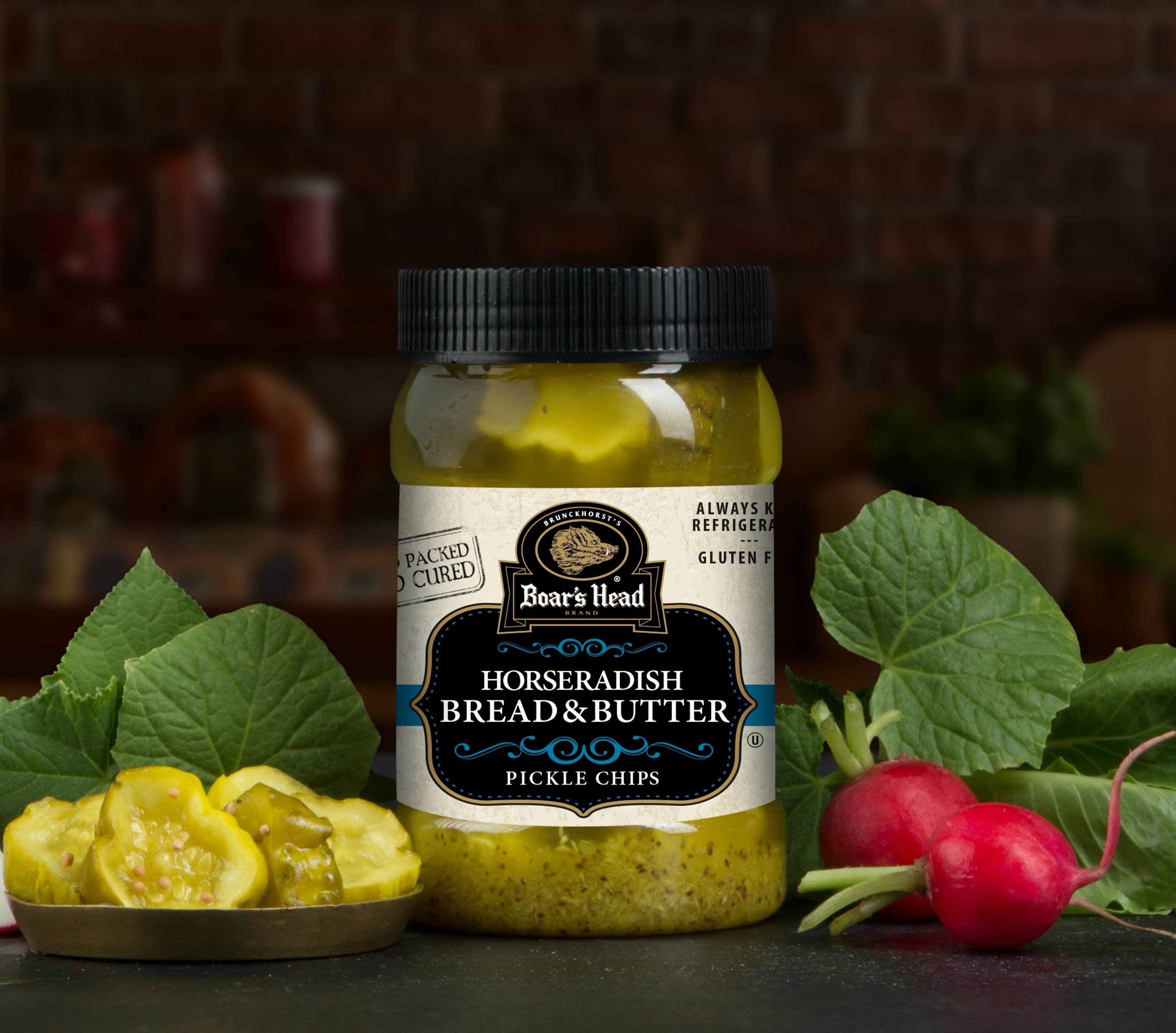 Horseradish Bread & Butter Pickle Chips
