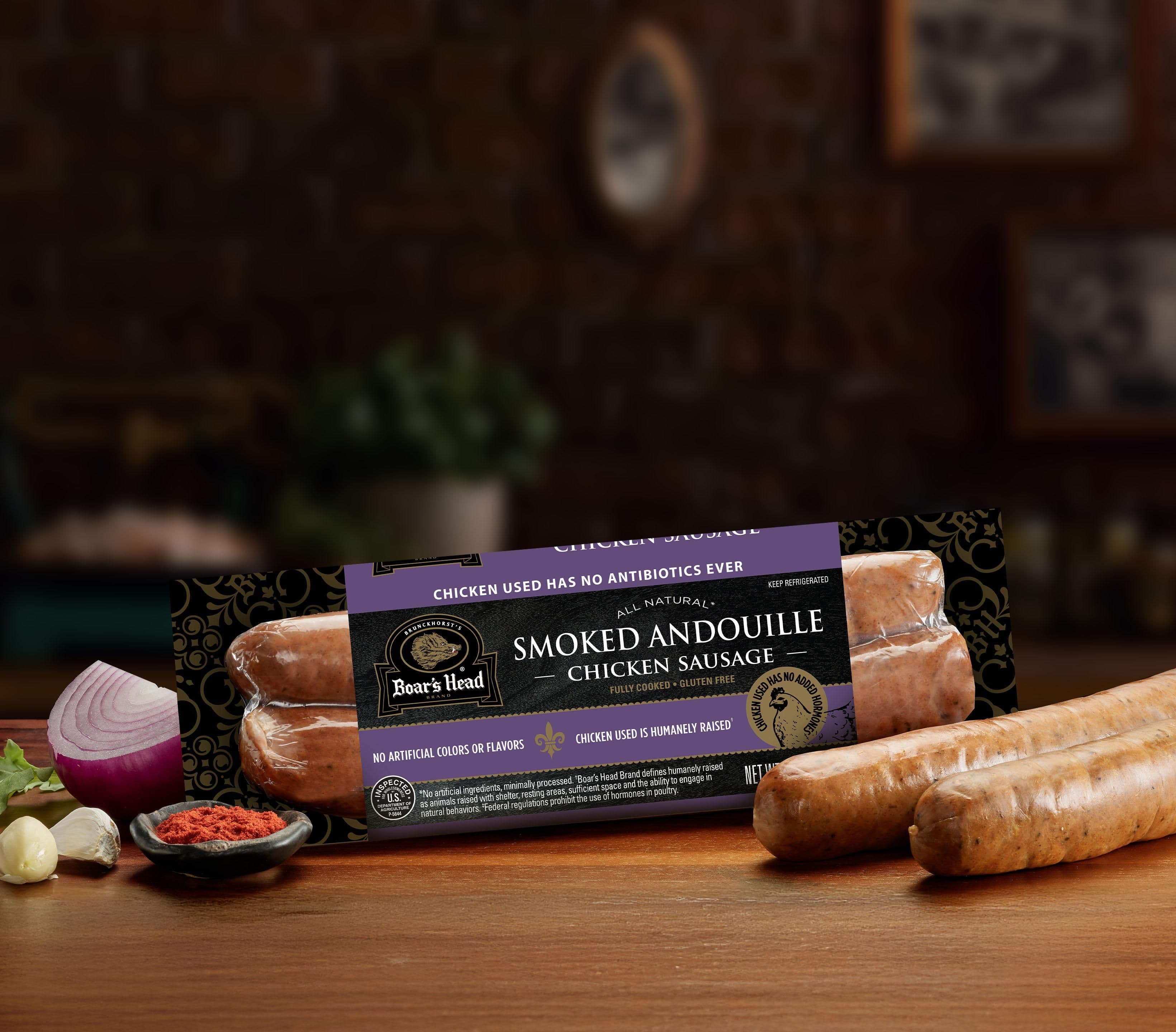 Smoked Andouille All Natural* Chicken Sausage