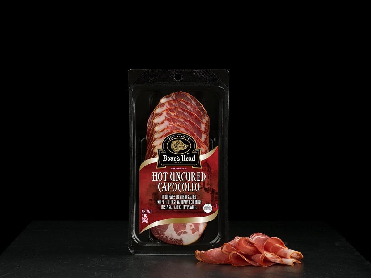 Hot Uncured Capocollo