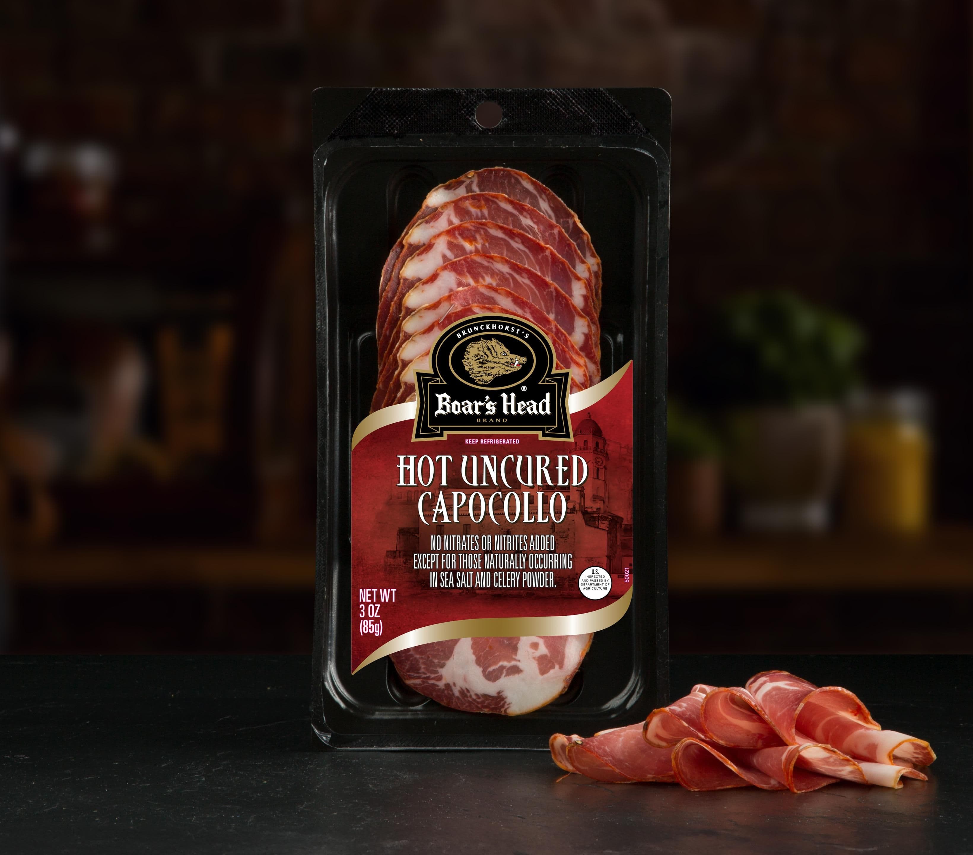 Hot Uncured Capocollo
