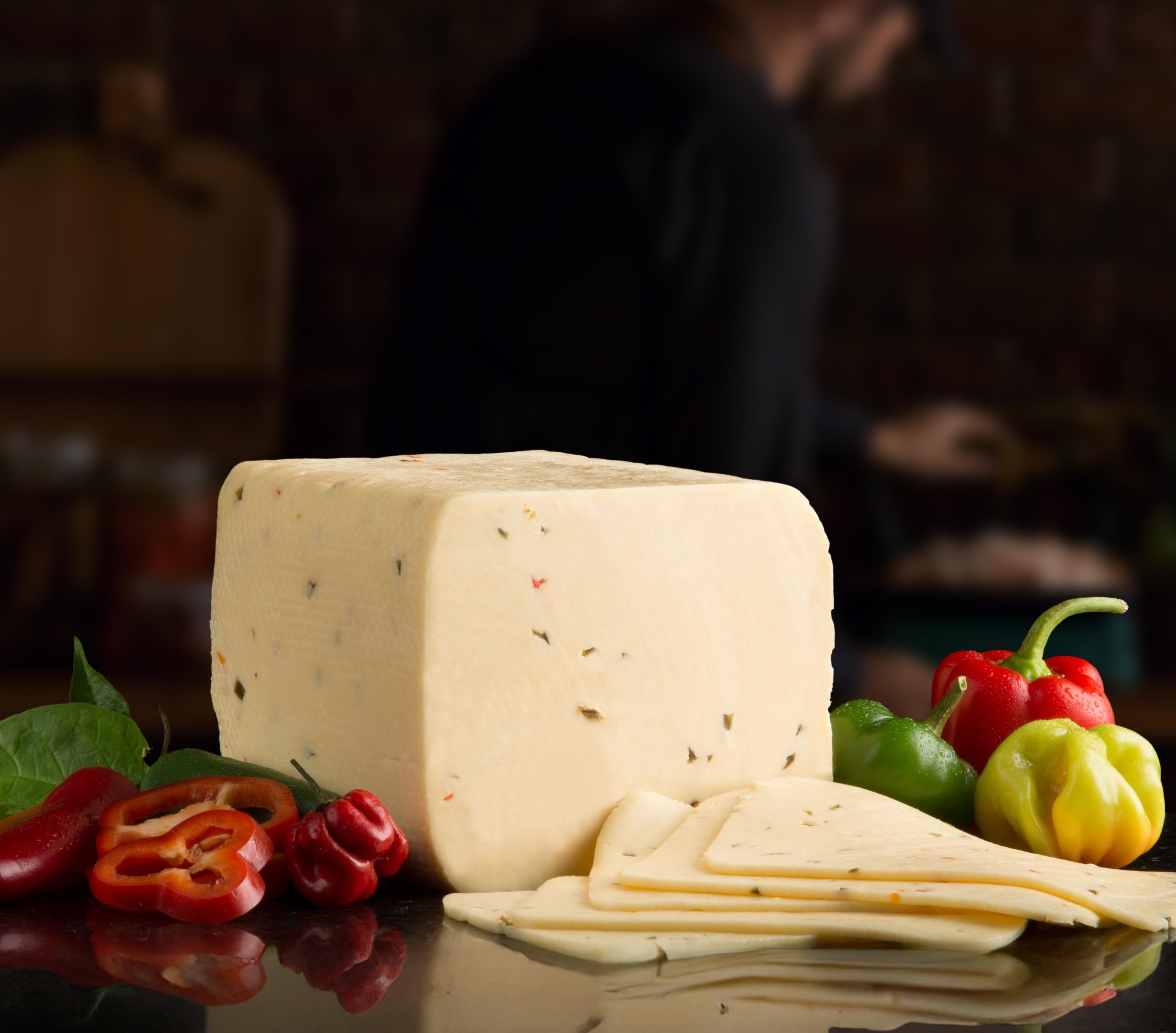 Cream Havarti Cheese with Jalapeño