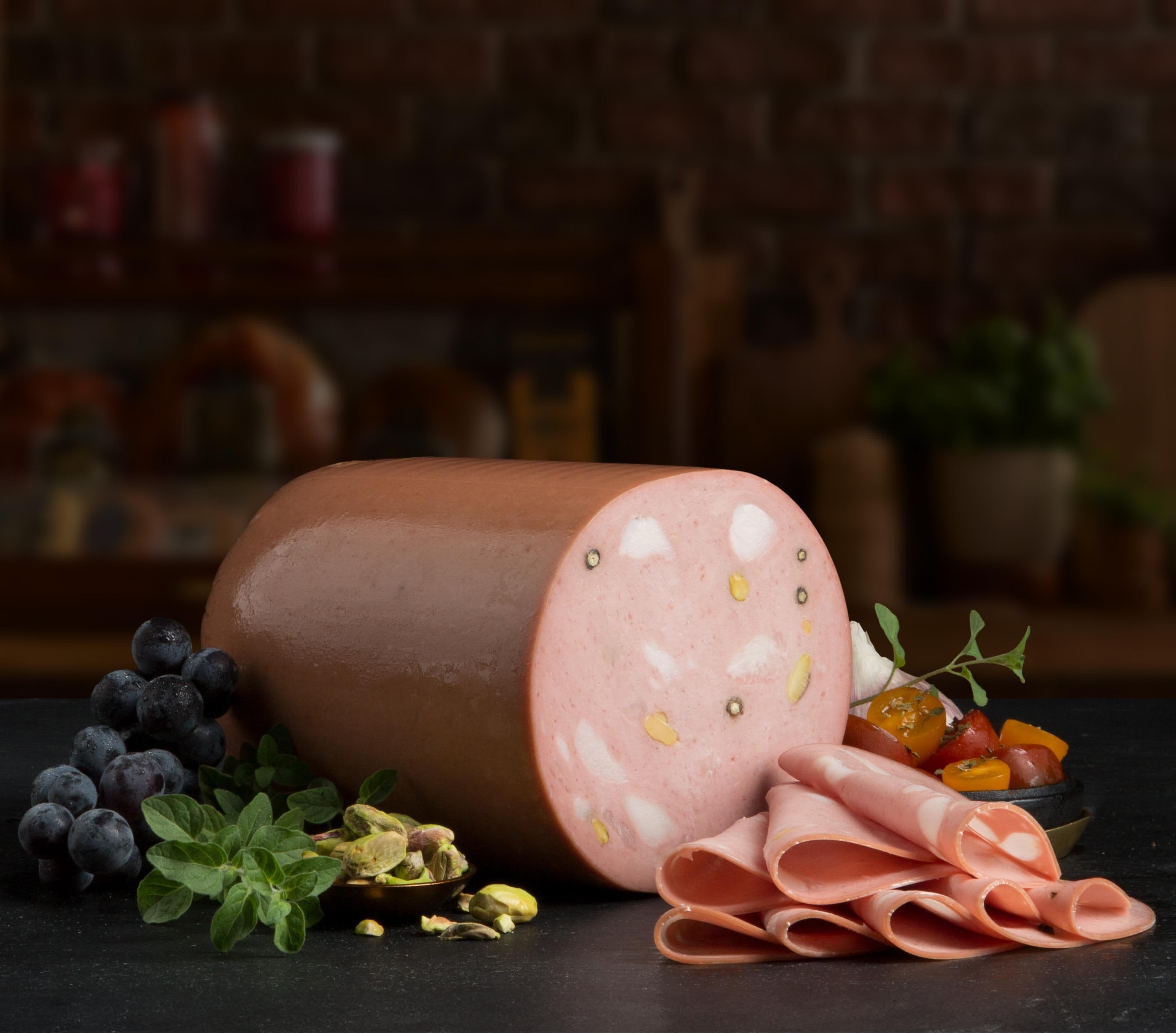 Mortadella with Pistachio Nuts