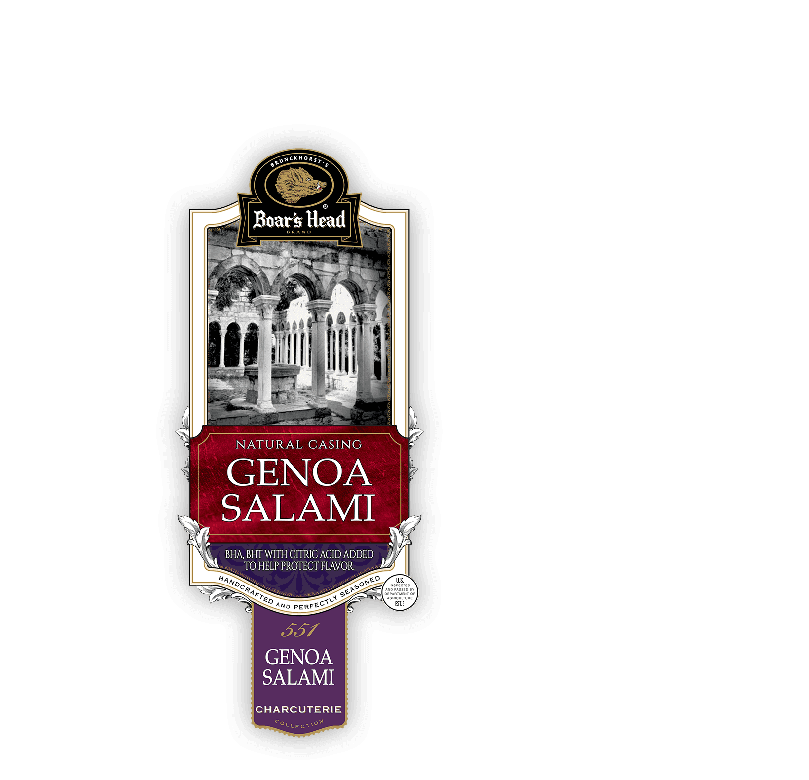 Genoa Salami Natural Casing
