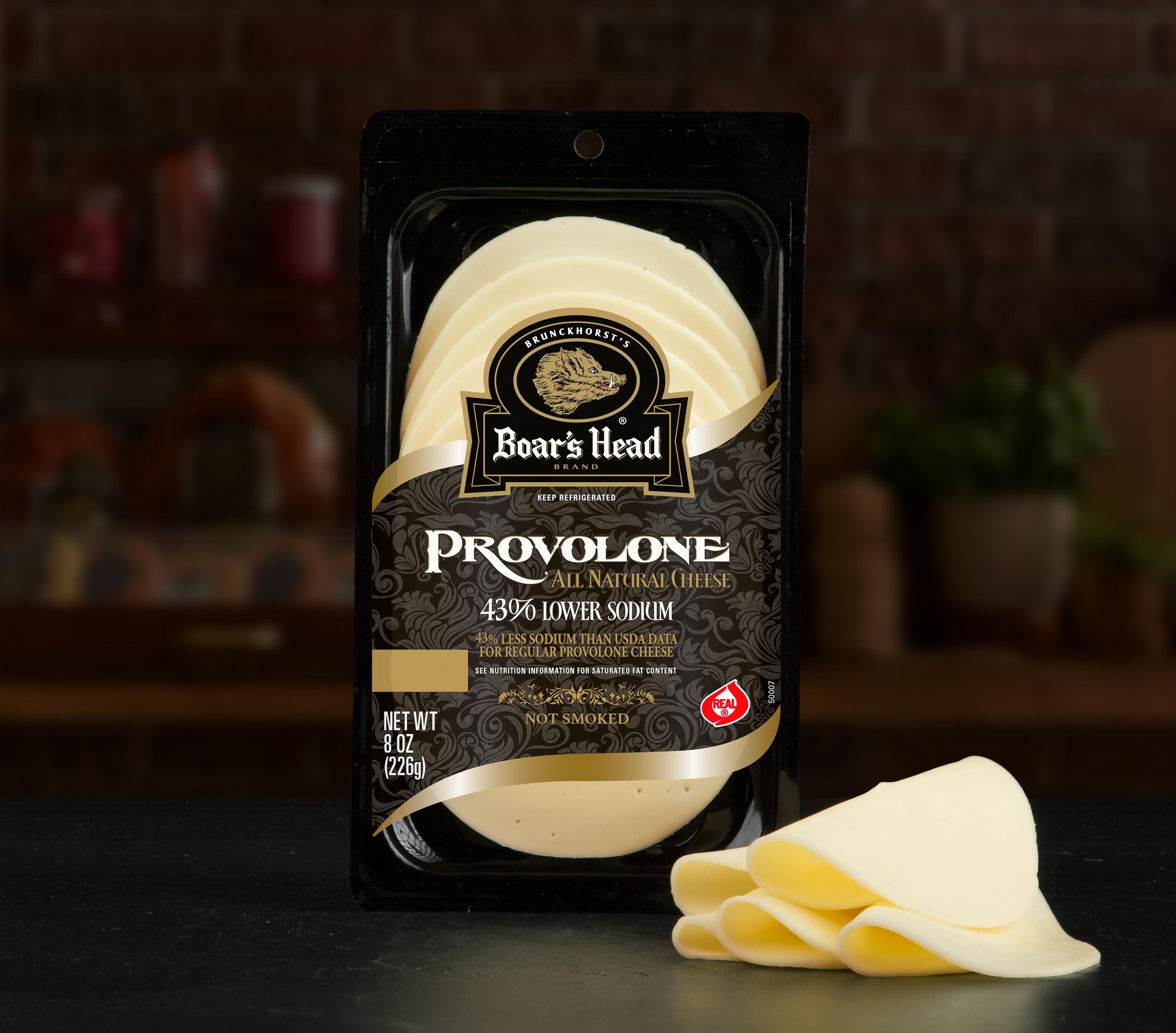 43% Lower Sodium Provolone Cheese