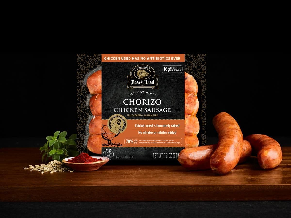Chorizo All Natural* Chicken Sausage
