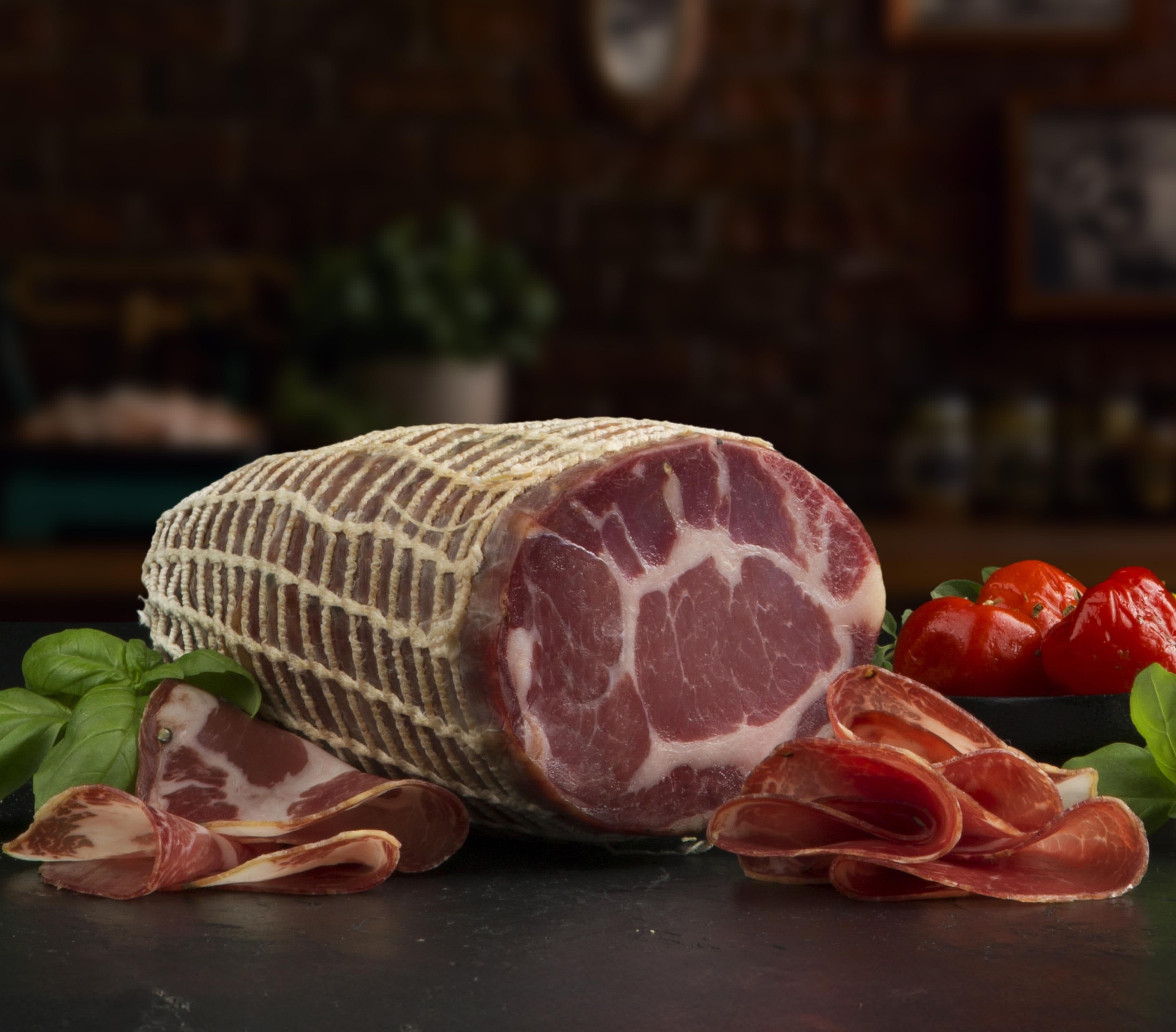 Uncured Capocollo