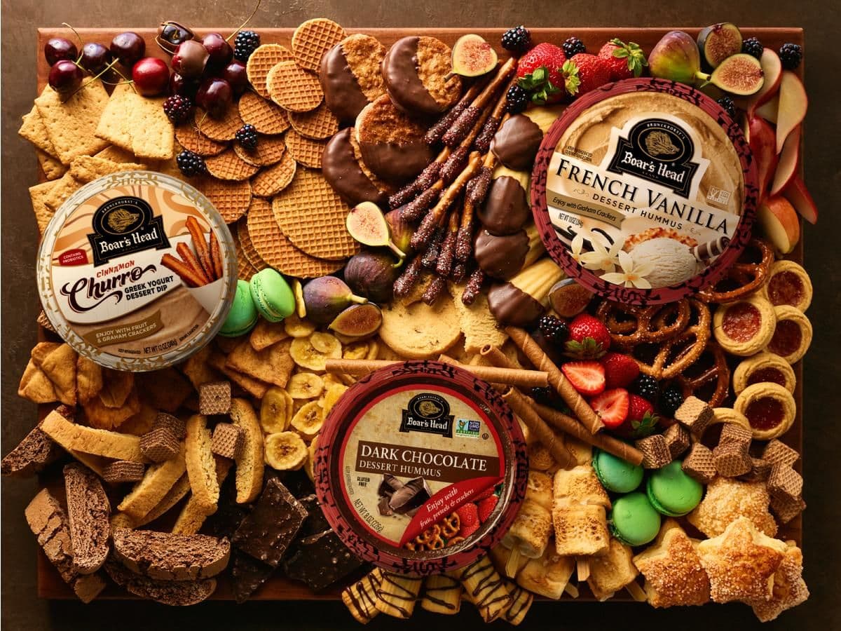 Dessert Dips Holiday Board