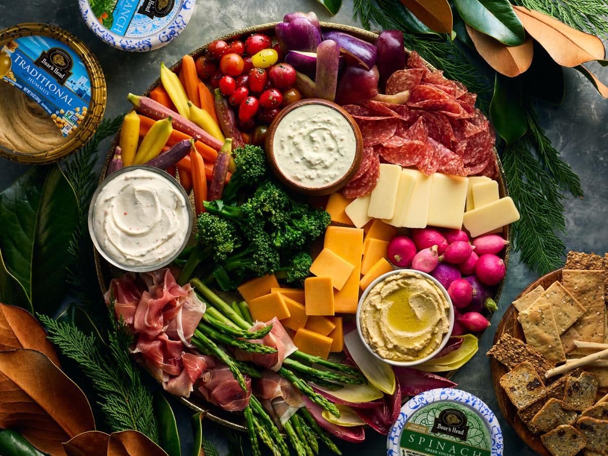 Winter Crudité Board