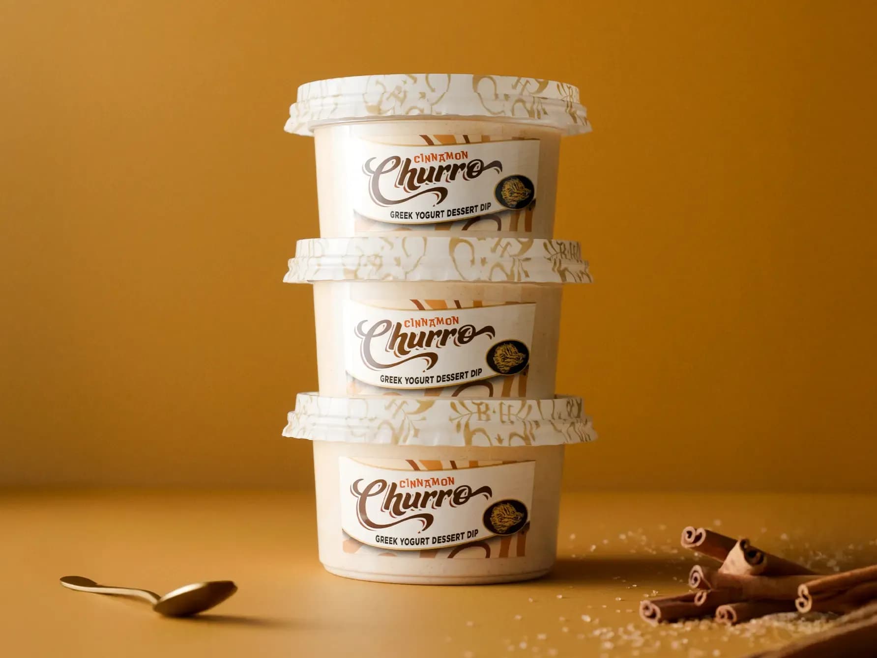 Cinnamon Churro Greek Yogurt Dip