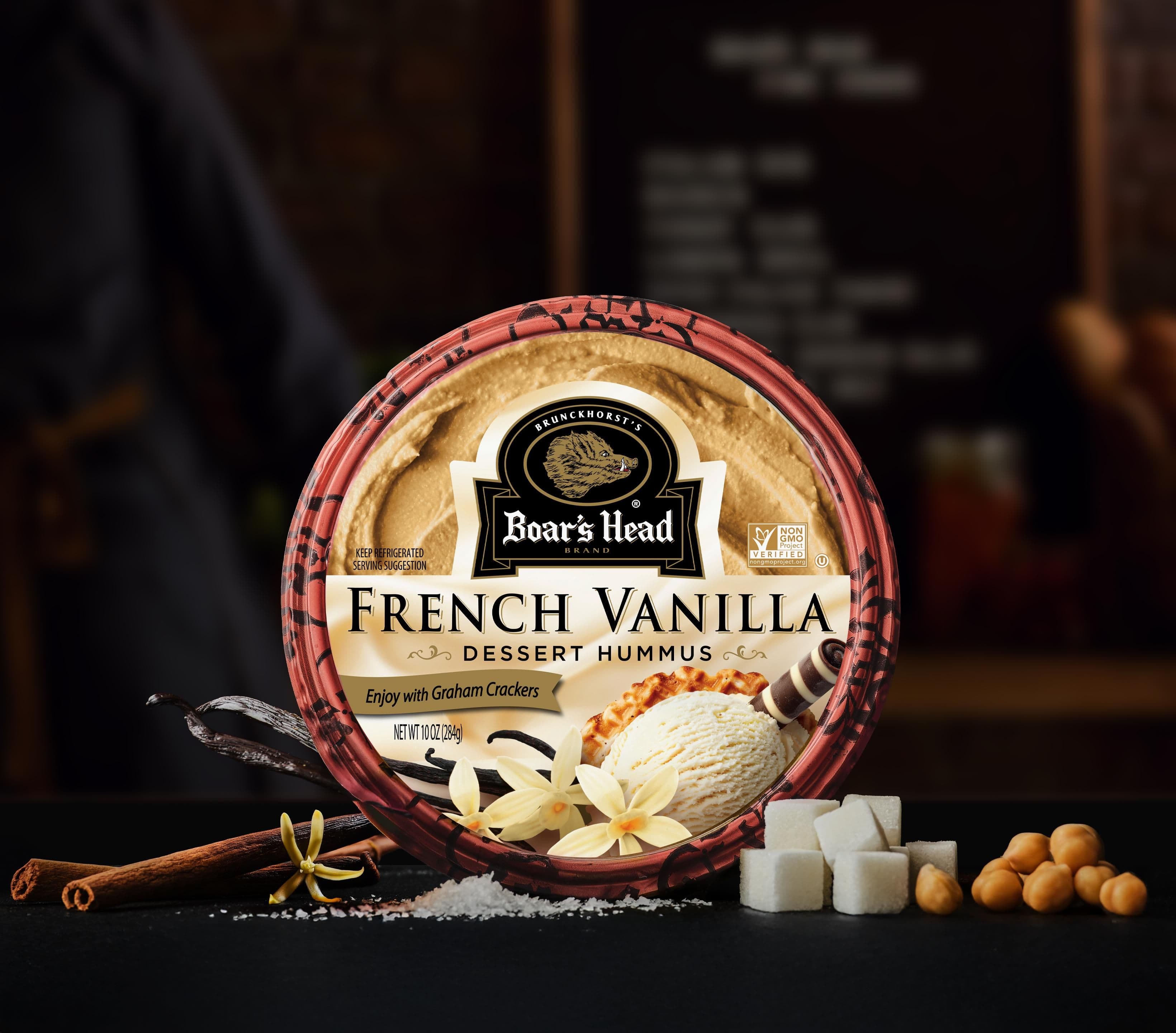 French Vanilla Dessert Hummus