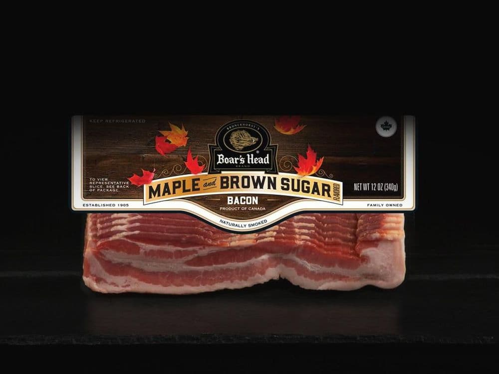 Maple & Brown Sugar Bacon, Product of Canada