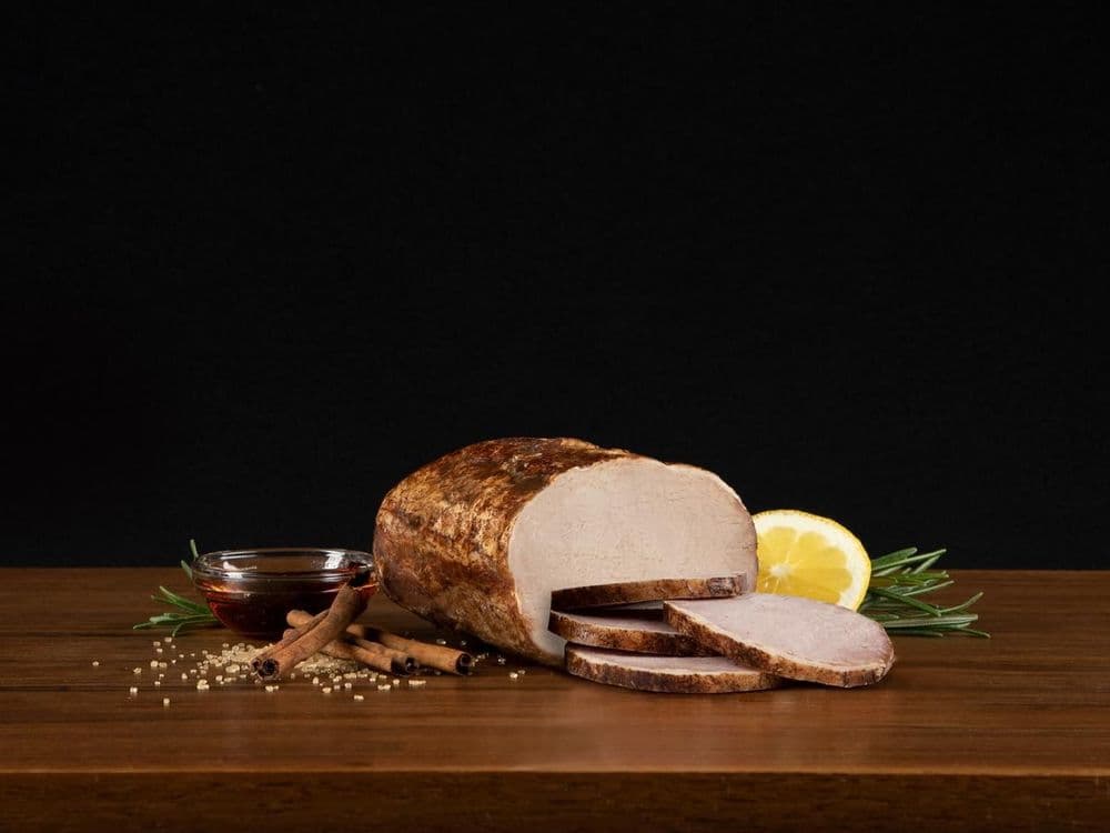 Maple Glazed Roast Pork Loin