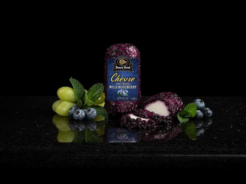 Wild Blueberry Chèvre Goat Cheese