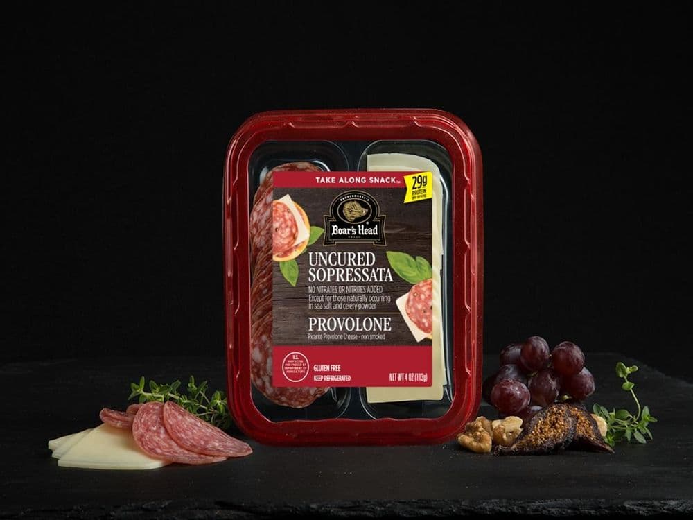 Sopressata Dry Sausage Picante Provolone Cheese Snack