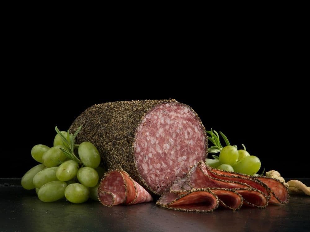 Uncured Peppered Salame